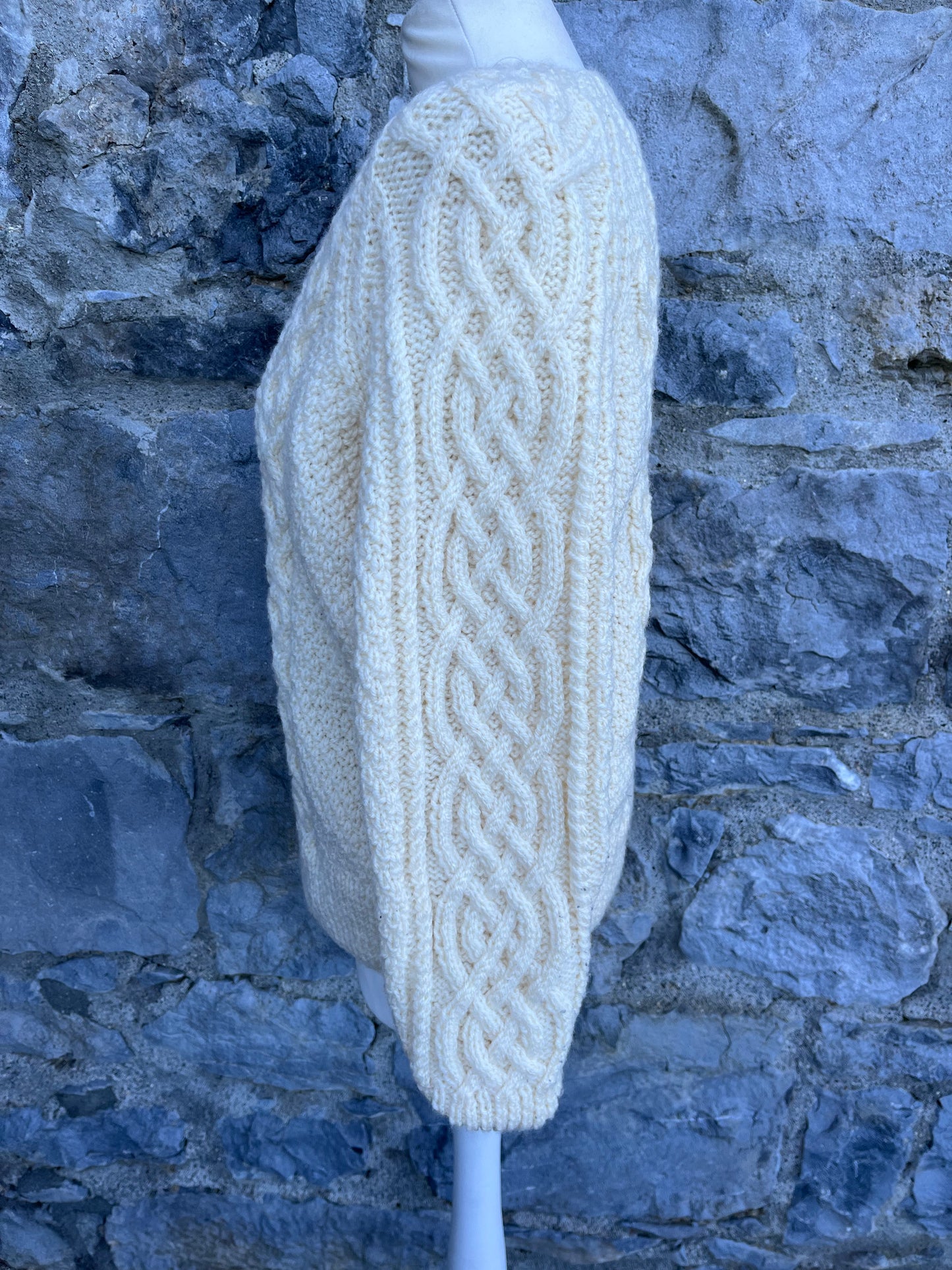 Aran knit jumper uk 8-10